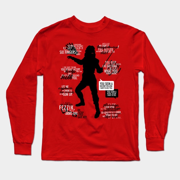 Inigo Montoya Long Sleeve T-Shirt by firlachiel